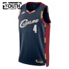 Maillot Basket Enfant Cleveland Cavaliers Evan Mobley 2025-26 Nike Classic Edition Navy Swingman